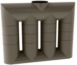 1050L Urban Superslim Tank