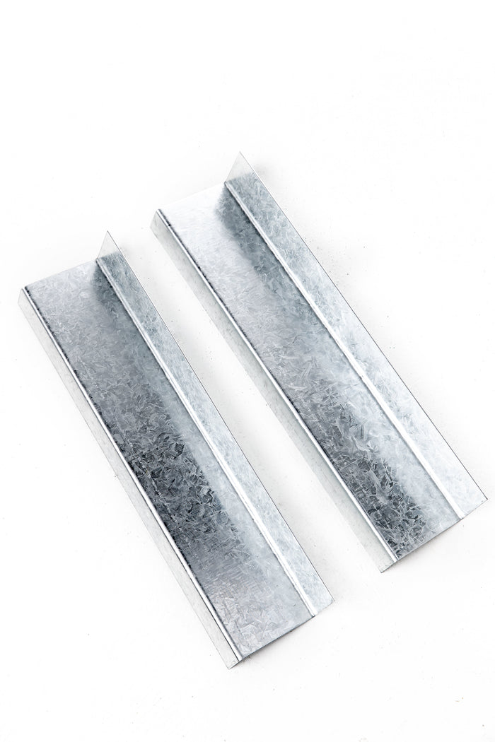 Pair of Z Brackets for Thin Tanks