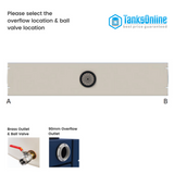 1,000LS2 Litre Thin Tank