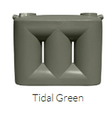 1,600 Litre Round Corrugated Team Poly Water Tank