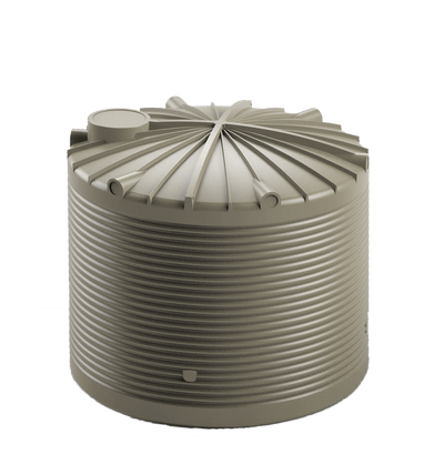 10,000 Litre Round Tall Team Poly Water Tank