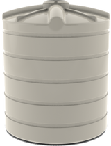 Maxiplas 5400L Round Water Tank