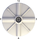 5,400 Litre Round Maxiplas Water Tank